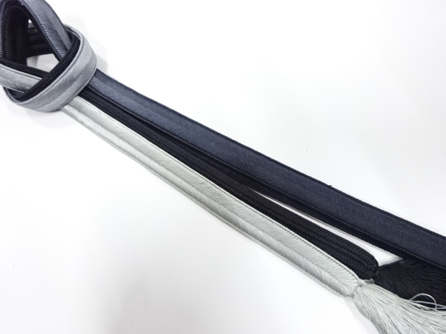 正絹　手組帯締め